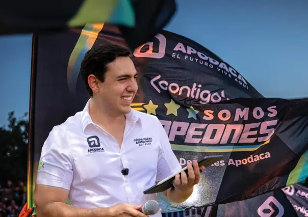 César Garza Arredondo abandera atletas de Apodaca rumbo a las Olimpiadas de Nuevo León 2025