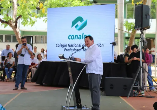 Inauguran laboratorio de climatización en plantel Conalep de Mérida