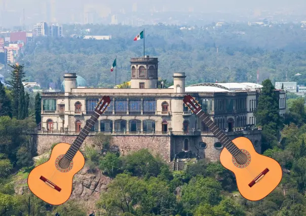 Concierto gratis en el Castillo de Chapultepec con guitarras que llegan directo de Guanajuato a CDMX