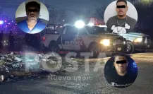 Policía de Escobedo detiene a tres hombres con armas y droga