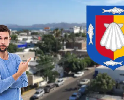 El escudo de Baja California Sur tiene un pez volador y este es el motivo