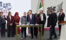 Esteban Villegas visita a Claudia Sheinbaum en la Mañanera de hoy por esta razón