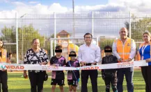 Félix Arratia entrega Espacio de Unidad en la colonia Mirador de San Antonio en Juárez