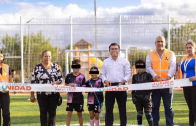 Félix Arratia entrega Espacio de Unidad en la colonia Mirador de San Antonio en Juárez