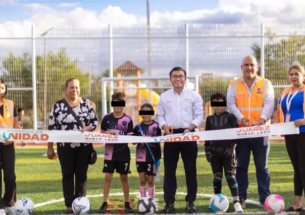 Félix Arratia entrega Espacio de Unidad en la colonia Mirador de San Antonio en Juárez