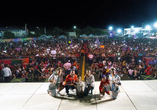 Feria del Norte 2025 de Salinas Victoria: Familias disfrutan del concierto de Picus