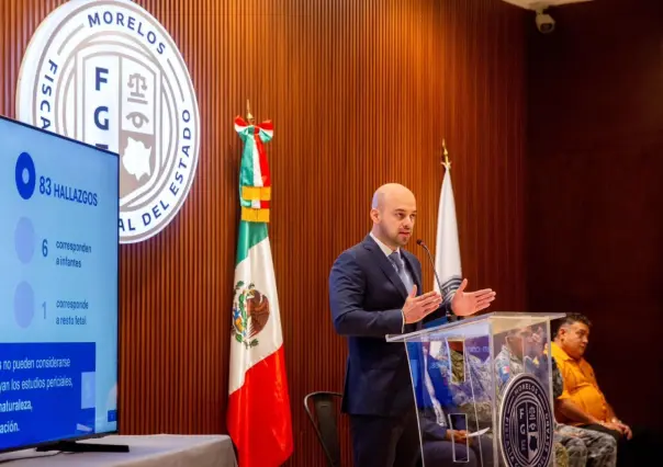 Localizan 83 indicios forenses en fosa de Jojutla, Morelos; Fiscalía aclara que no son cuerpos