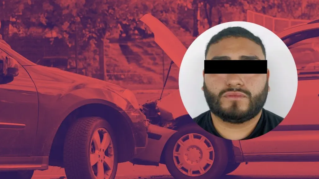 Cae hombre por montachoques; robó 8 mil pesos a conductor de plataforma en Monterrey