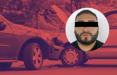 Cae hombre por montachoques; robó 8 mil pesos a conductor de plataforma en Monterrey