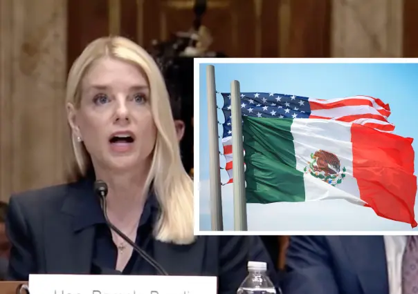 Pam Bondi, fiscal de Estados Unidos, incluye a México en lista de adversarios del país