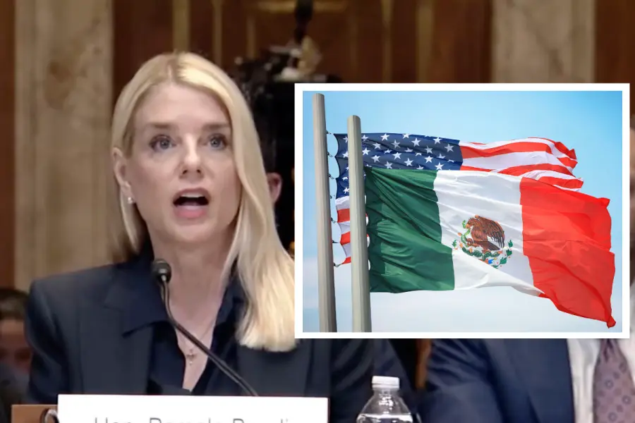 Pam Bondi, fiscal de Estados Unidos, incluye a México en lista de adversarios del país