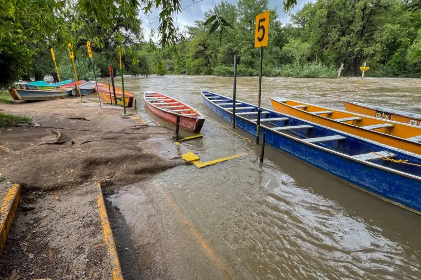 Los lugares turísticos se encuentran cerrados hasta nuevo aviso | Foto: FB Cascada El Meco SLP 