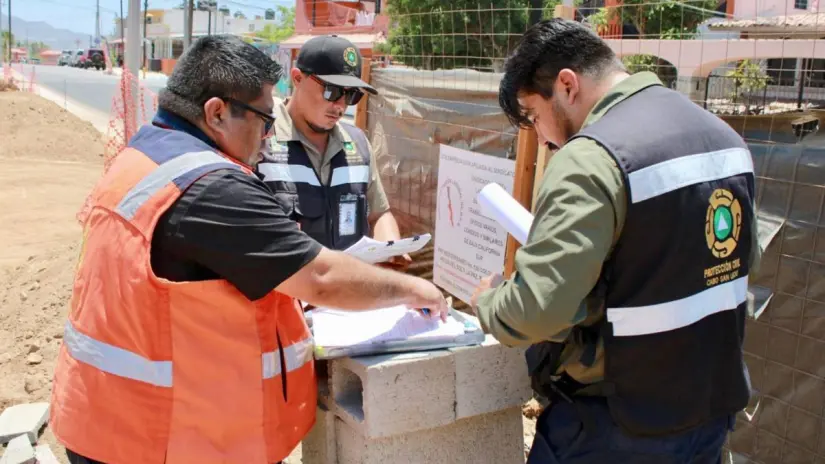 Vecinos de Cabo San Lucas expresaron su preocupación por la construcción de la gasolinera cerca de sus hogares. Foto: Ayuntamiento de Los Cabos