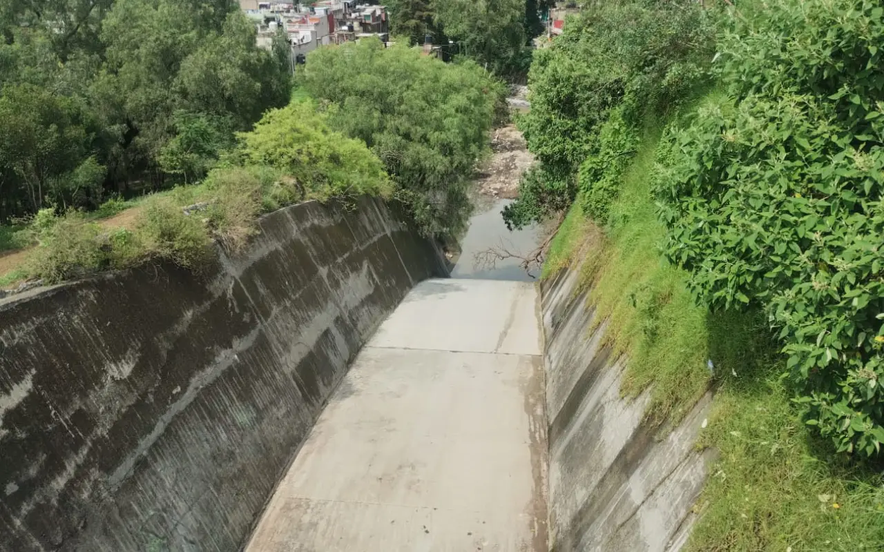 Presa Los Cuartos, en Naucalpan Estado de México. Foto: Cortesía