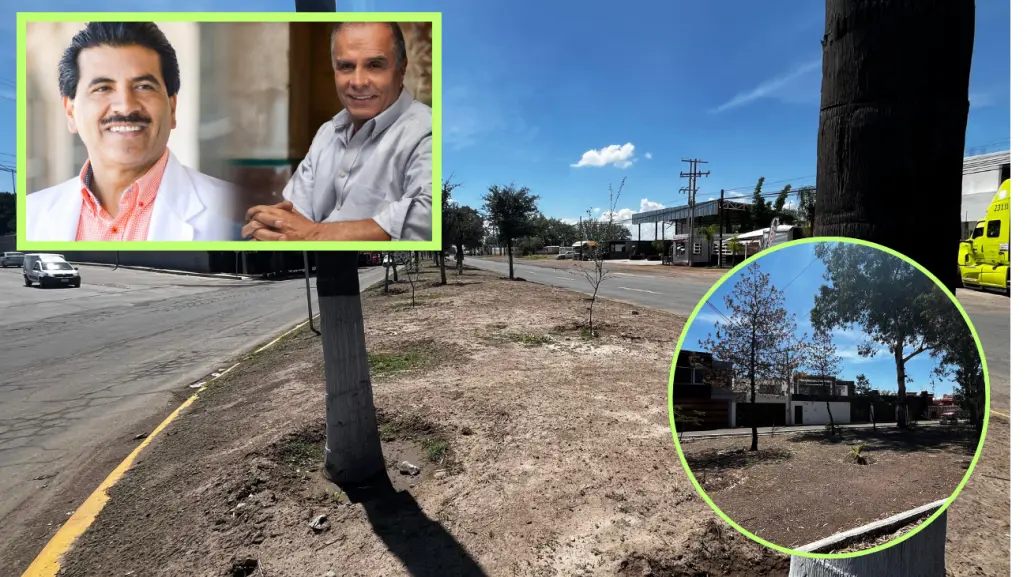 Esteban Villegas acusa a Jorge Salum y el Dr. Enríquez de un ecocidio contra las áreas verdes de Durango