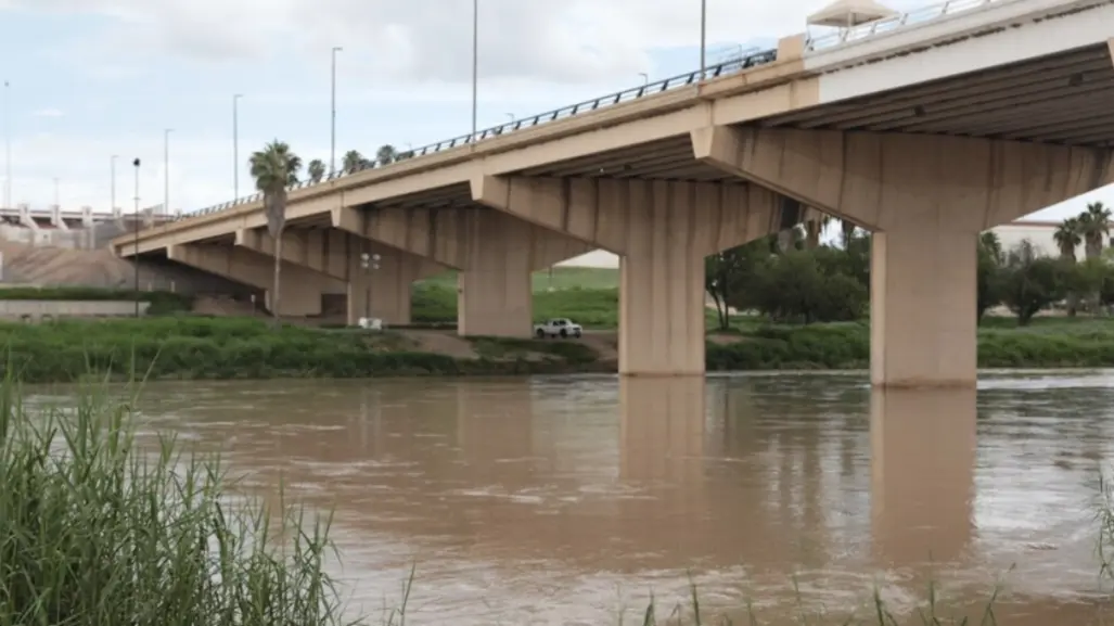Se está secando el Río Bravo en la frontera entre Tamaulipas y Texas