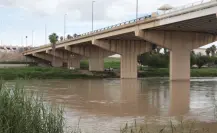 Se está secando el Río Bravo en la frontera entre Tamaulipas y Texas