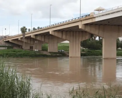 Se está secando el Río Bravo en la frontera entre Tamaulipas y Texas