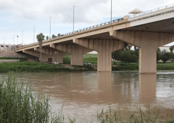 Se está secando el Río Bravo en la frontera entre Tamaulipas y Texas