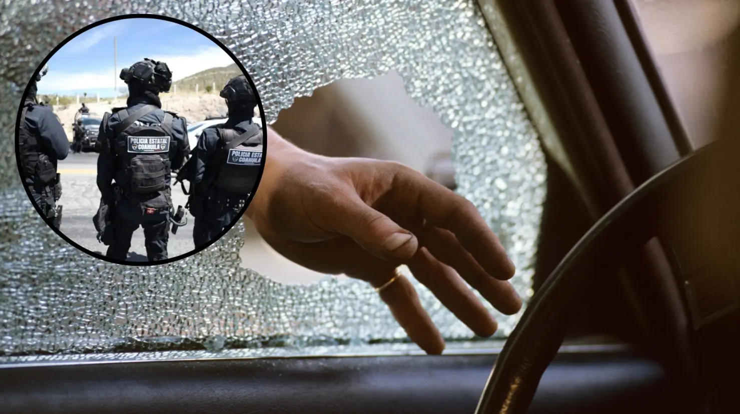 Esta es la forma en que las autoridades detectan si un auto fue robado. (Fotografía: Canva | Policía de Coahuila)