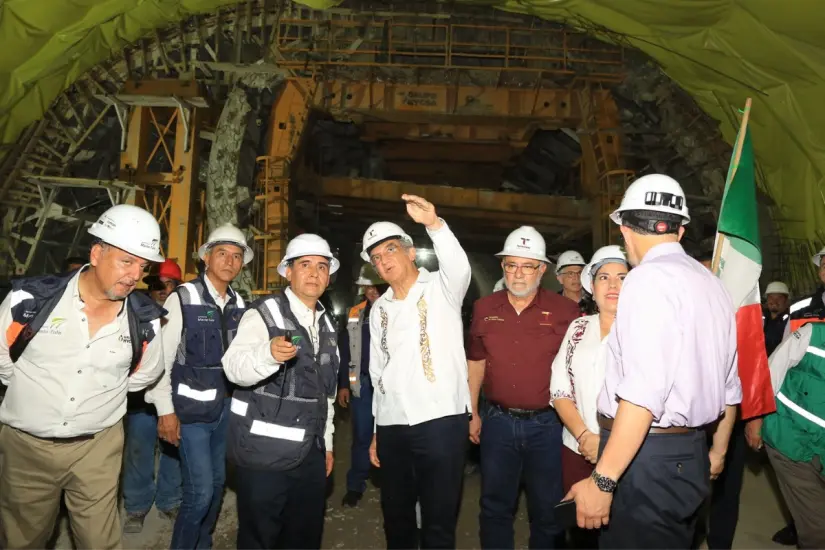 Todo el terreno fue analizado por geólogos y especialistas | Foto: gobierno de Tamaulipas