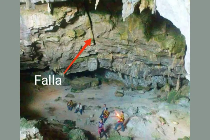 El túnel fue construido en una zona kárstica | Foto: Moto Club Tejones de Ocampo
