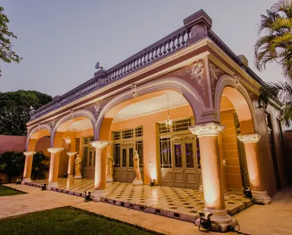 Un castillo rosa, en la ciudad más segura de México