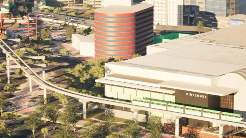Así lucirá la nueva estación Torre Administrativa de la Línea 6 del Metro de Nuevo León