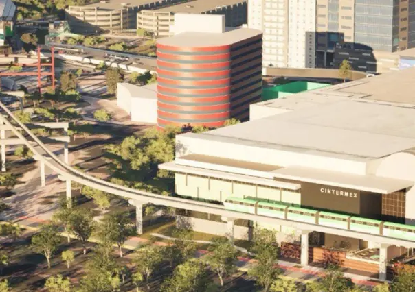 Así lucirá la nueva estación Torre Administrativa de la Línea 6 del Metro de Nuevo León