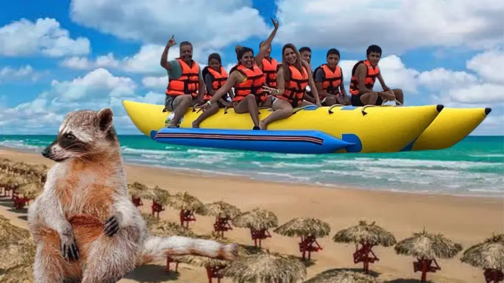 ¿Cuánto cuesta subirte a la banana en Playa Miramar?