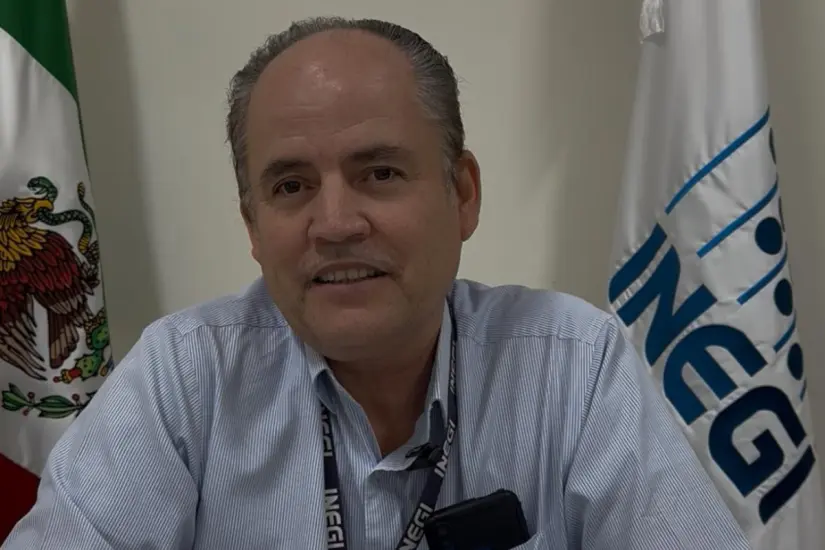 Rigoberto Beltrán Sarabia, Coordinador del INEGI en Tamaulipas | Foto: Daniel Espinoza