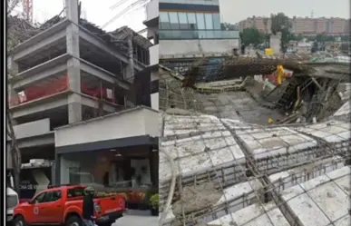 Colapsa losa en obra de Álvaro Obregón; hay tres trabajadores heridos en CDMX