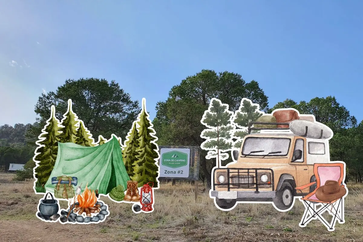 Acampar cerca de Saltillo. Foto de Zona de camping.