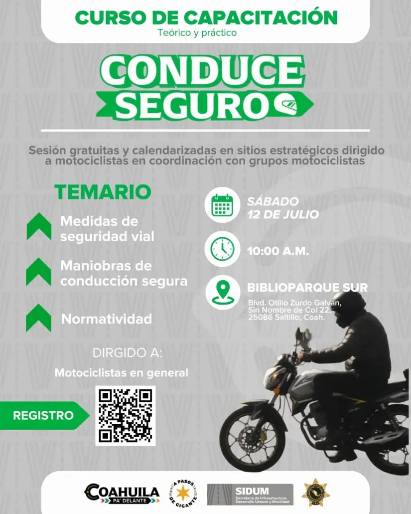 Capacitación gratuita en Saltillo con  curso 