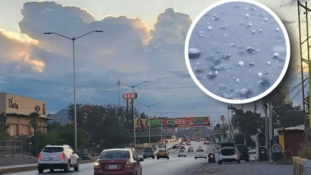 Alerta en Coahuila por calor, chubascos y granizo este 27 de junio