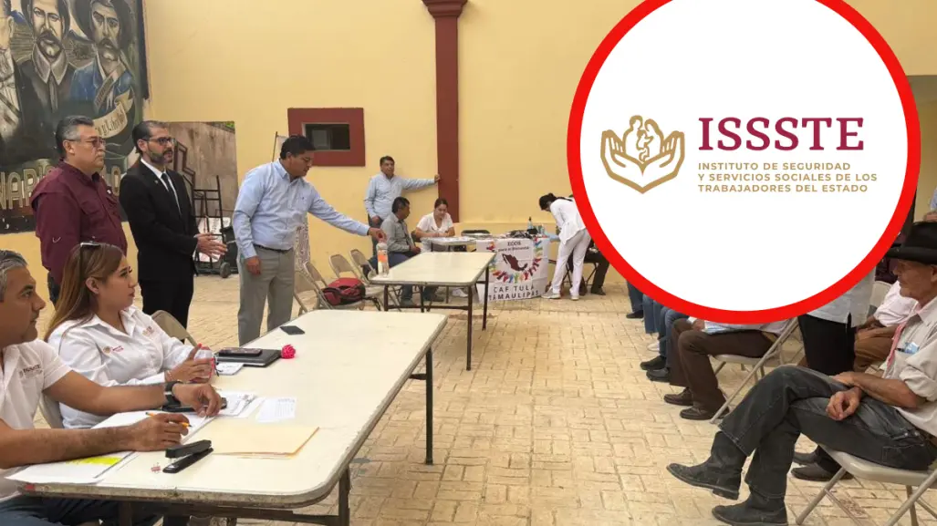 Tras protesta por retrasos, ISSSTE entrega credenciales permanentes a pensionados de Tula y Jaumave