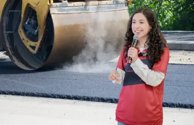 Elva Deyanira renueva y transforma la avenida Renacimiento en Zuazua