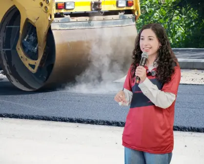 Elva Deyanira renueva y transforma la avenida Renacimiento en Zuazua
