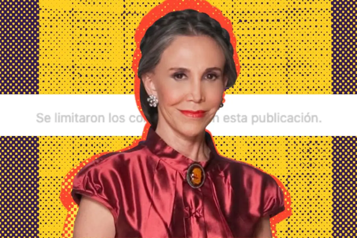 Florinda Meza tomó la medida de bloquear los comentarios por tanto conflicto en internet. FOTO: CANVA/IG: @florindamezach1