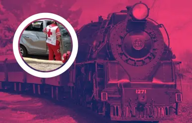 ¡Otro trenazo!, conductor resulta herido tras choque en San Pedro Garza García