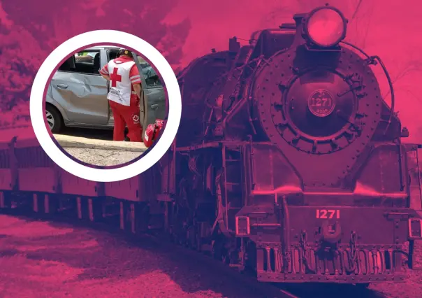 ¡Otro trenazo!, conductor resulta herido tras choque en San Pedro Garza García