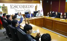 Alcalde de Escobedo lidera dinámica Cabildo por un Día con jóvenes