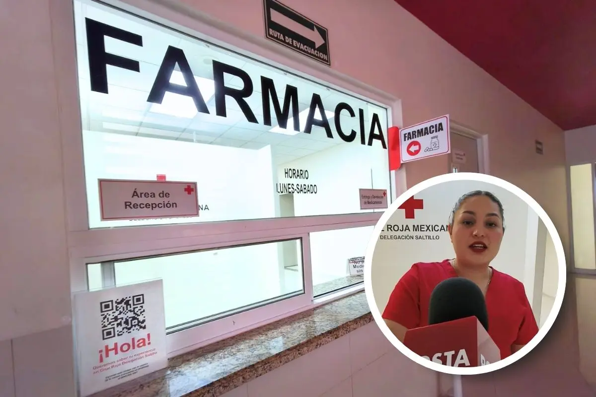 Farmacias en Cruz Roja Saltillo ofrecen medicamentos gratuitos / Fotos: Marco Juárez