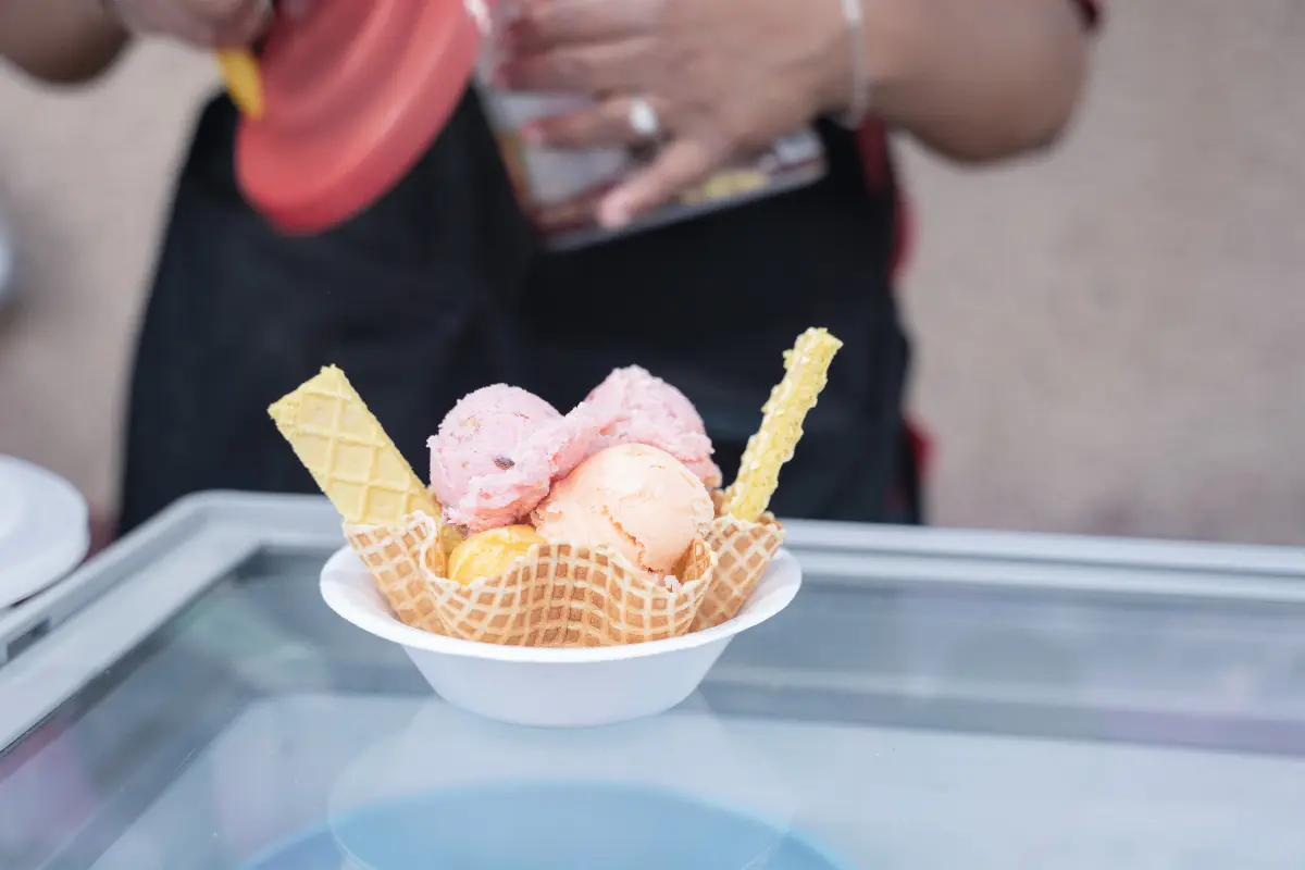 Helado de mamey en CDMX. Foto: Canva
