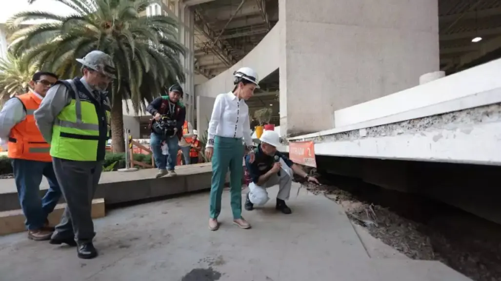Hundimientos en CDMX: Claudia Sheinbaum afirma que el problema se atiende desde hace años
