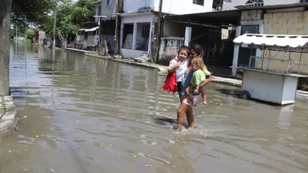 La colonia de Tampico que fue evacuada por la crecida del río Tamesí