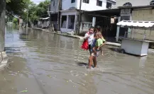 La colonia de Tampico que fue evacuada por la crecida del río Tamesí