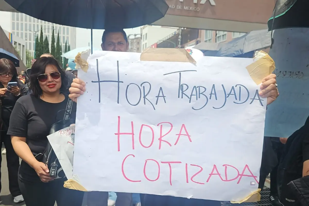 Los trabajadores del Poder Judicial mantienen paro, Foto: Luis Alfaro.