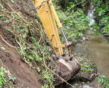 Refuerzan limpieza de ríos Papalotla y Xalapango para evitar desbordes en Texcoco
