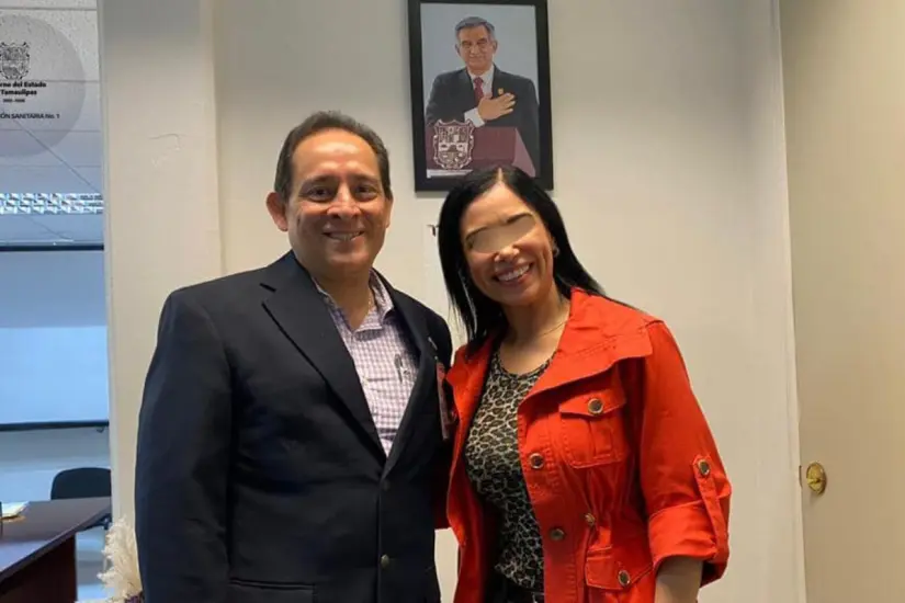 Margid Ridríguez Avendaño es el actual delegado del IMSS Bienestar en Tamaulipas. Foto: Sanju Pineda